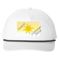 Snapback Five-Panel Rope Hat