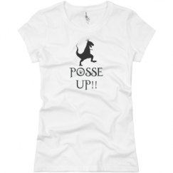 Ladies Slim Fit Basic Promo Jersey Tee