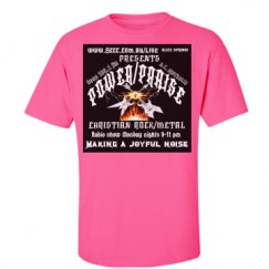 Unisex Ultra Cotton Safety Neon Crewneck Tee