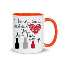 11oz Ceramic Mug with Color Inside