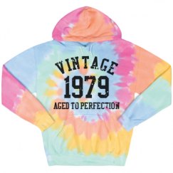 Unisex Tie-Dye Fleece Hoodie