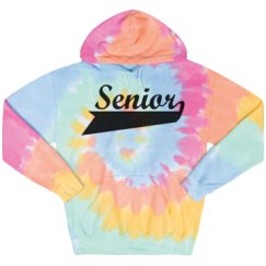 Unisex Tie-Dye Fleece Hoodie