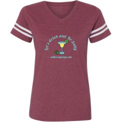 Ladies Relaxed Fit Vintage Sports Tee
