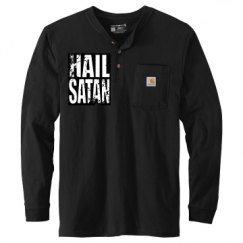 Unisex Carhartt Long Sleeve Henley Tee 