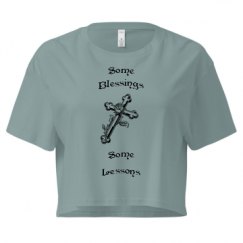 Ladies Festival Cali Crop Top Tee