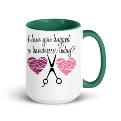 15oz Ceramic Mug with Color Inside