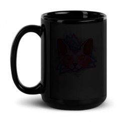 15oz Black Glossy Mug