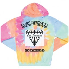 Unisex Tie-Dye Fleece Hoodie