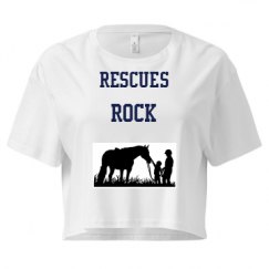 Ladies Festival Cali Crop Top Tee