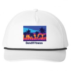 Snapback Five-Panel Rope Hat