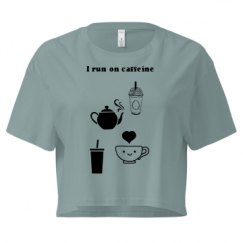 Ladies Festival Cali Crop Top Tee