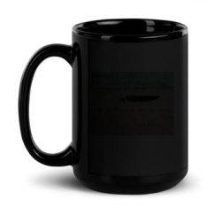 15oz Black Glossy Mug