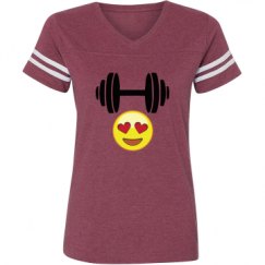 Ladies Relaxed Fit Vintage Sports Tee