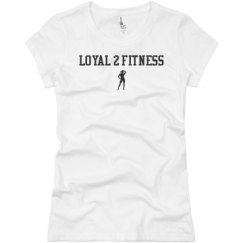 Ladies Slim Fit Basic Promo Jersey Tee