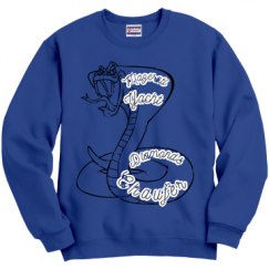 Unisex Film and Foil Crewneck Sweatshirt