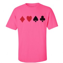 Unisex Ultra Cotton Safety Neon Crewneck Tee