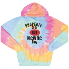 Unisex Tie-Dye Fleece Hoodie