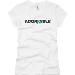 Ladies Slim Fit Basic Promo Jersey Tee