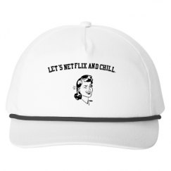 Snapback Five-Panel Rope Hat