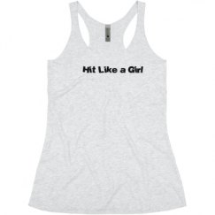Ladies Slim Fit Super Soft Racerback Triblend Tank