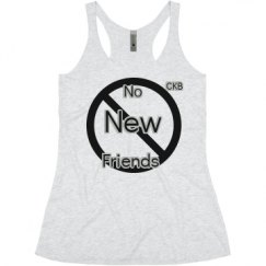 Ladies Slim Fit Super Soft Racerback Triblend Tank