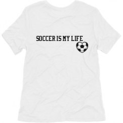 Ladies Relaxed Fit Super Soft Triblend Tee