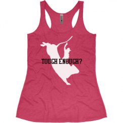 Ladies Slim Fit Super Soft Racerback Triblend Tank