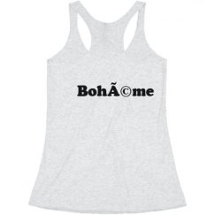 Ladies Slim Fit Super Soft Racerback Triblend Tank