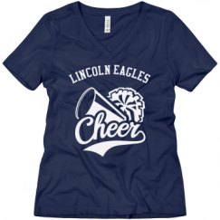 Ladies Relaxed Fit V-Neck Tee