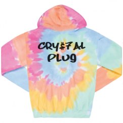 Unisex Tie-Dye Fleece Hoodie