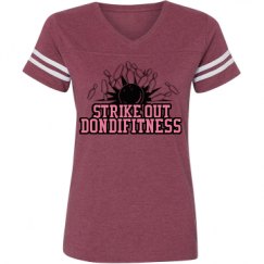 Ladies Relaxed Fit Vintage Sports Tee