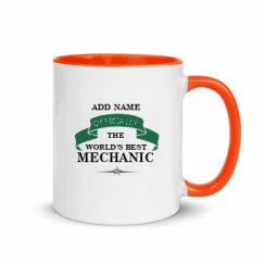 11oz Ceramic Mug with Color Inside