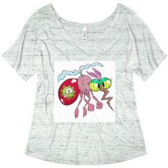 Ladies Flowy Slouchy Tee