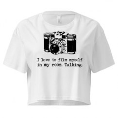 Ladies Festival Cali Crop Top Tee