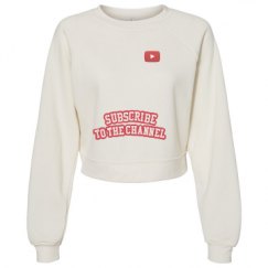 Women's Raglan Pullover Fleece