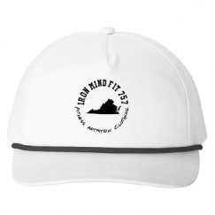 Snapback Five-Panel Rope Hat