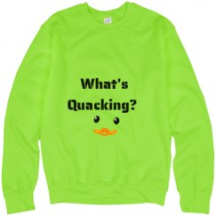 Unisex Neon Crewneck Sweatshirt