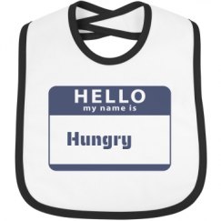 Infant Contrast Trim Bib