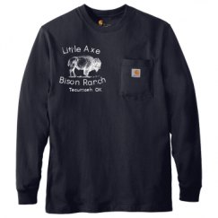 Unisex Carhartt Pocket Long Sleeve Tee