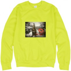 Unisex Neon Crewneck Sweatshirt