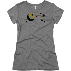 Ladies Slim Fit Super Soft Triblend Tee