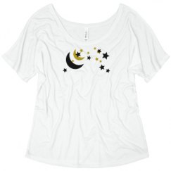 Ladies Flowy Slouchy Tee