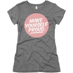 Ladies Slim Fit Super Soft Triblend Tee