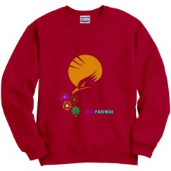 Unisex Film and Foil Crewneck Sweatshirt