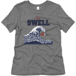 Ladies Relaxed Fit Super Soft Triblend Tee