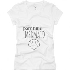 Ladies Slim Fit Basic Promo Jersey Tee