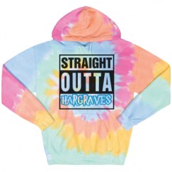 Unisex Tie-Dye Fleece Hoodie