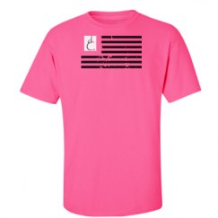 Unisex Ultra Cotton Safety Neon Crewneck Tee