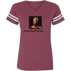 Ladies Relaxed Fit Vintage Sports Tee