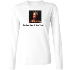 Ladies Relaxed Fit Basic Long Sleeve Tee